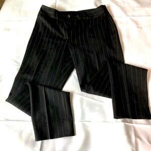 Women’s Spiegel Stretch Pin Stripped Pants, size 4